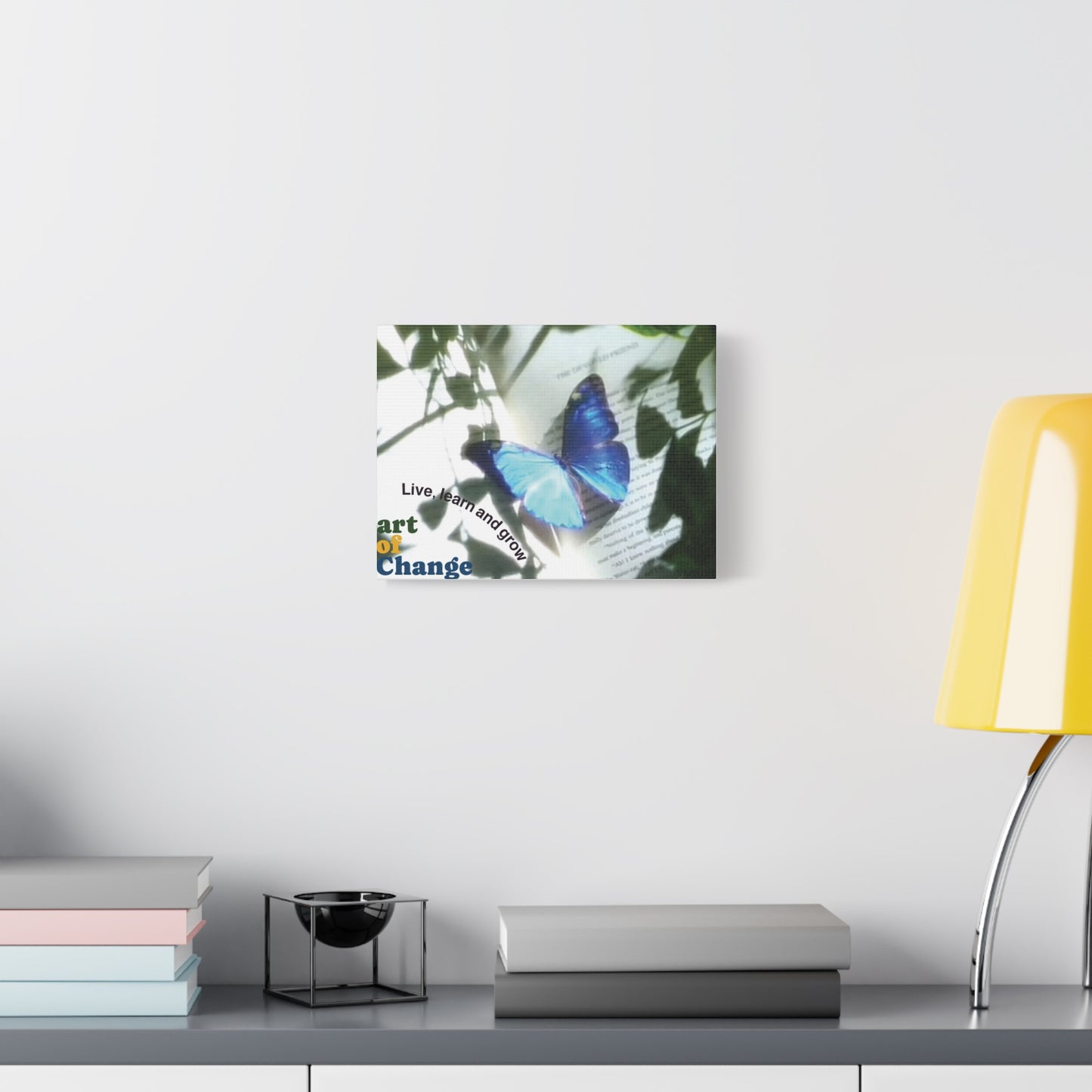 Inspirational Butterfly Canvas Print
