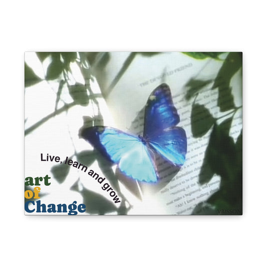 Inspirational Butterfly Canvas Print